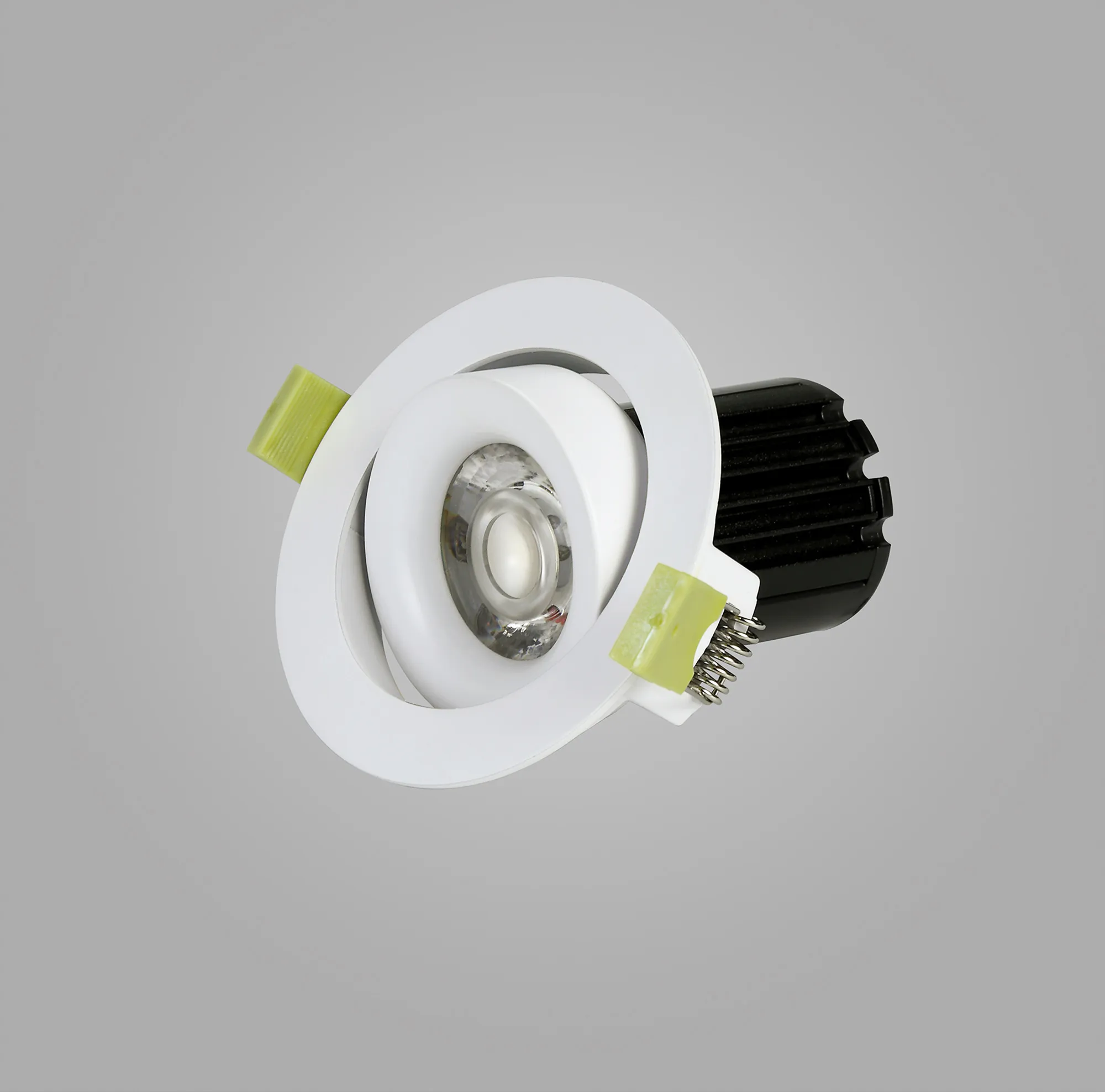 Bruve 10 Tridonic Powered 10W 2700K 710lm 36° CRI>90 LED Engine Adjustable Round Matt White Fixed Spot light, IP20 DM201251  Dlux Bruve A 10